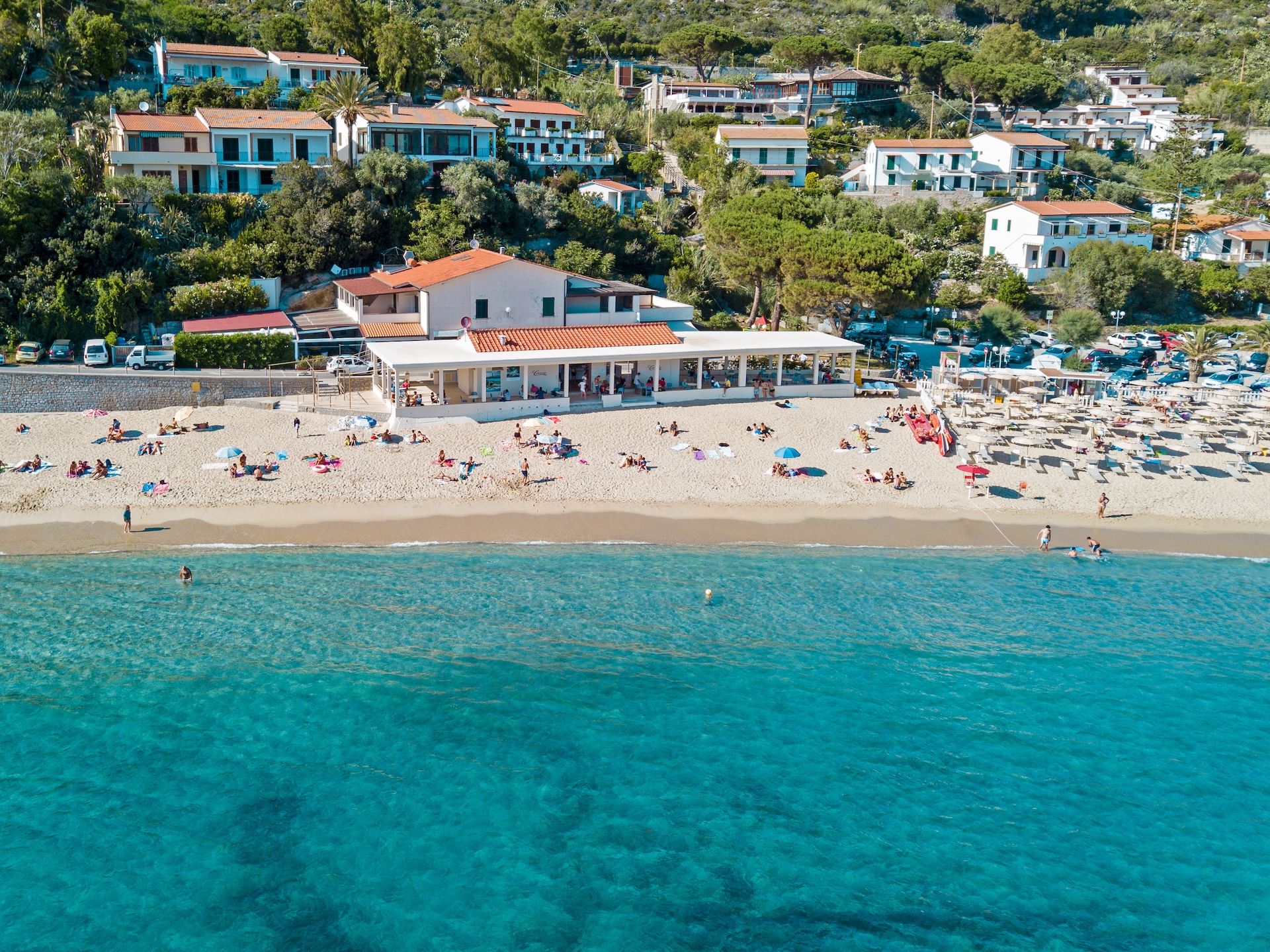 La spiaggia di Cavoli isola d'Elba